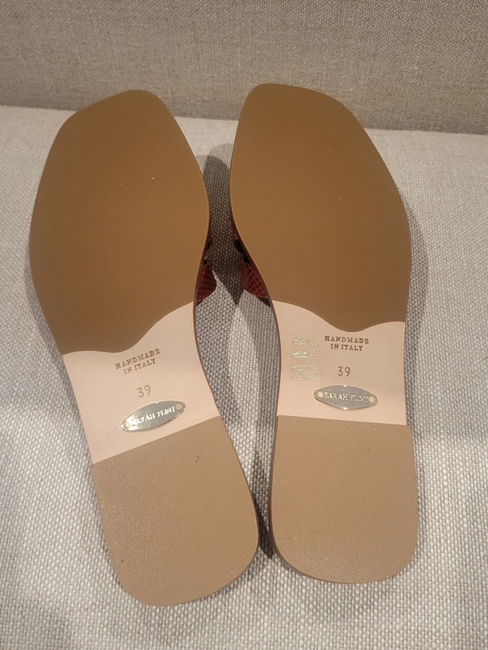 Never Worn! Sarah Flint Kim Sandals - Toffee - Picture 2 of 6